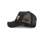 Kansas City Chiefs Rainbow Wordmark 9FORTY A-Frame Trucker Hat