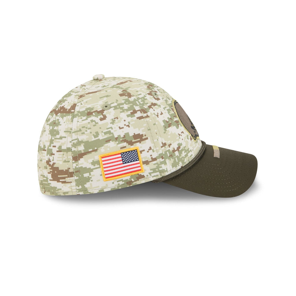 Cleveland Browns 2025 Salute to Service Digi Camo 39THIRTY Stretch Fit Hat