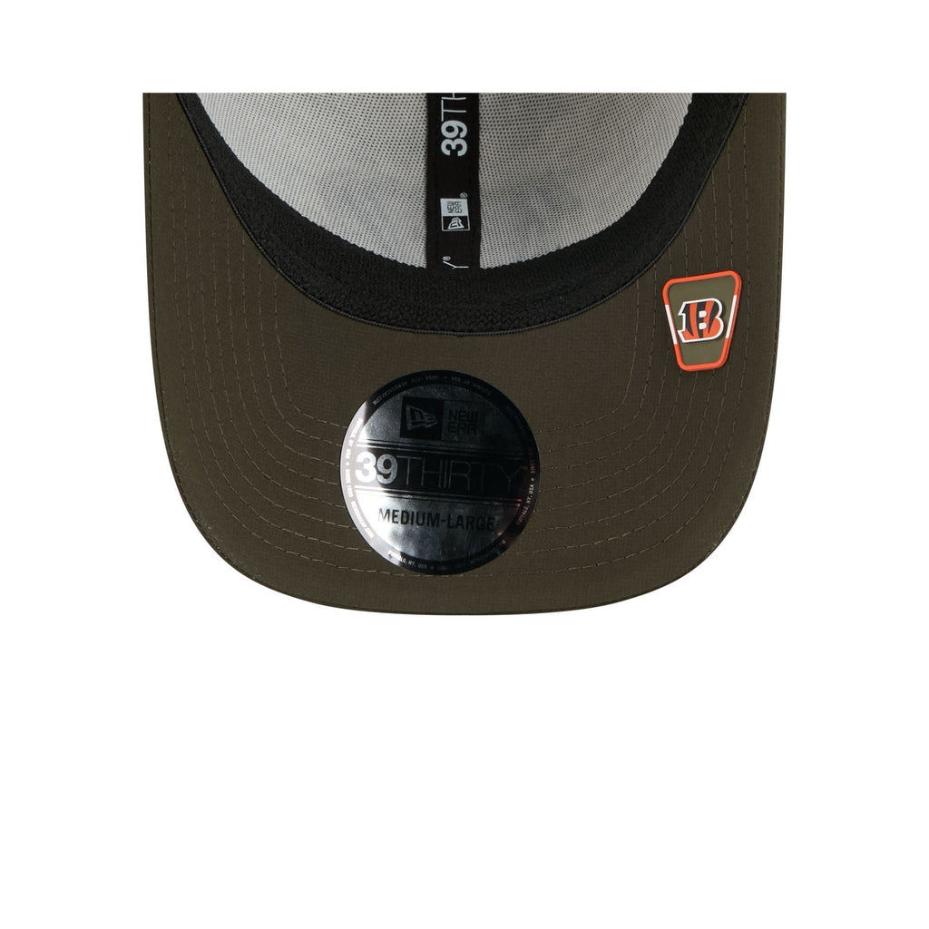 Cincinnati Bengals 2025 Salute to Service Digi Camo 39THIRTY Stretch Fit Hat