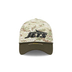 New York Jets 2025 Salute to Service Digi Camo 39THIRTY Stretch Fit Hat