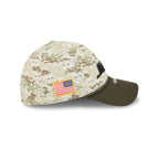 New York Jets 2025 Salute to Service Digi Camo 39THIRTY Stretch Fit Hat