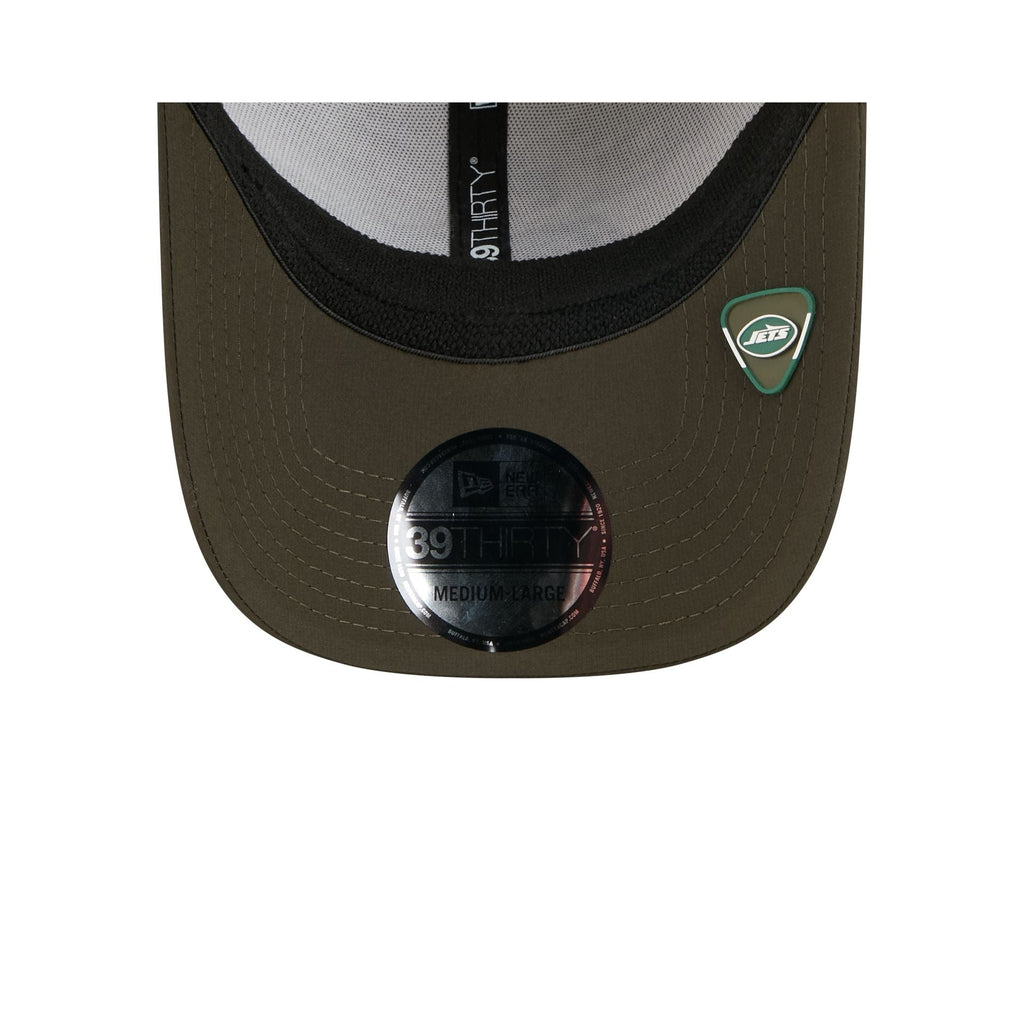 New York Jets 2025 Salute to Service Digi Camo 39THIRTY Stretch Fit Hat