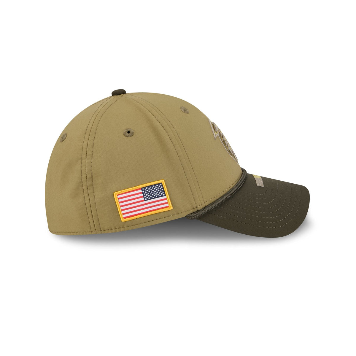 Atlanta Falcons 2025 Salute to Service 39THIRTY Stretch Fit Hat