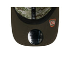 Cincinnati Bengals 2025 Salute to Service 39THIRTY Stretch Fit Hat
