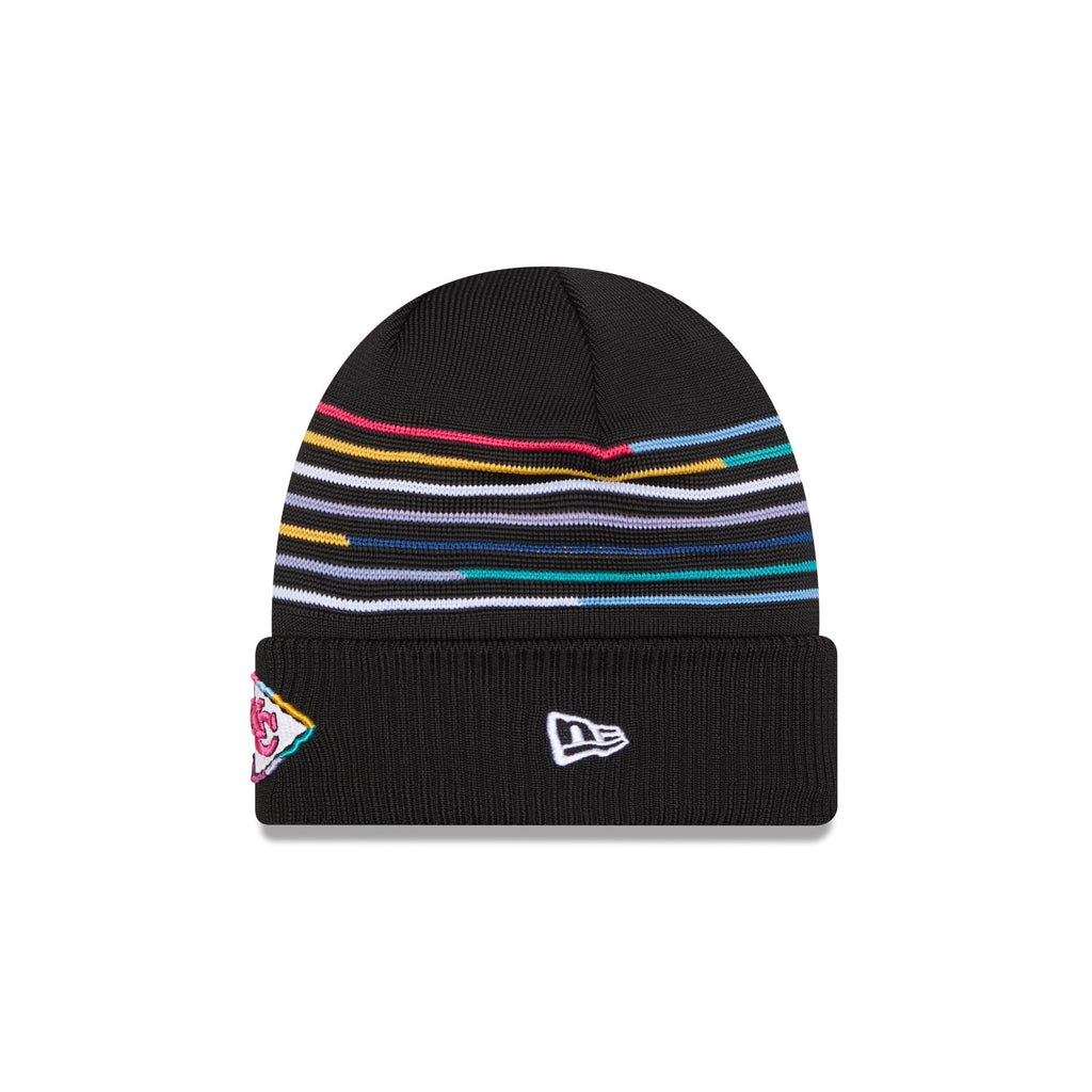 Kansas City Chiefs 2025 Crucial Catch Cuff Knit Hat