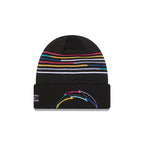 Los Angeles Chargers 2025 Crucial Catch Cuff Knit Hat