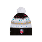 Miami Dolphins 2025 Crucial Catch Women's Pom Knit Hat