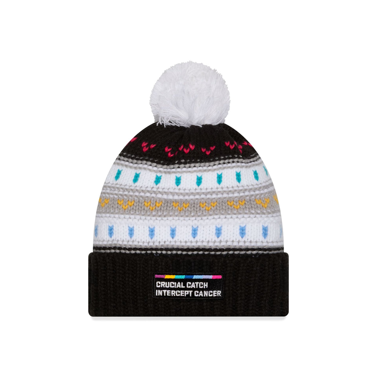 Cincinnati Bengals 2025 Crucial Catch Women's Pom Knit Hat