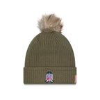 Miami Dolphins 2025 Salute to Service Women's Pom Knit Hat