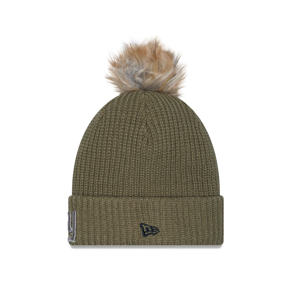 New York Giants 2025 Salute to Service Women's Pom Knit Hat