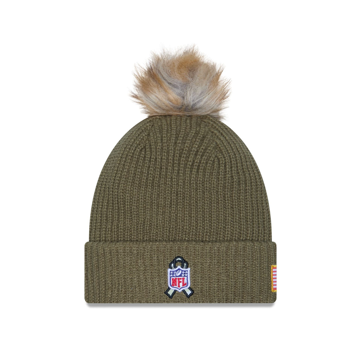 Kansas City Chiefs 2025 Salute to Service Women's Pom Knit Hat