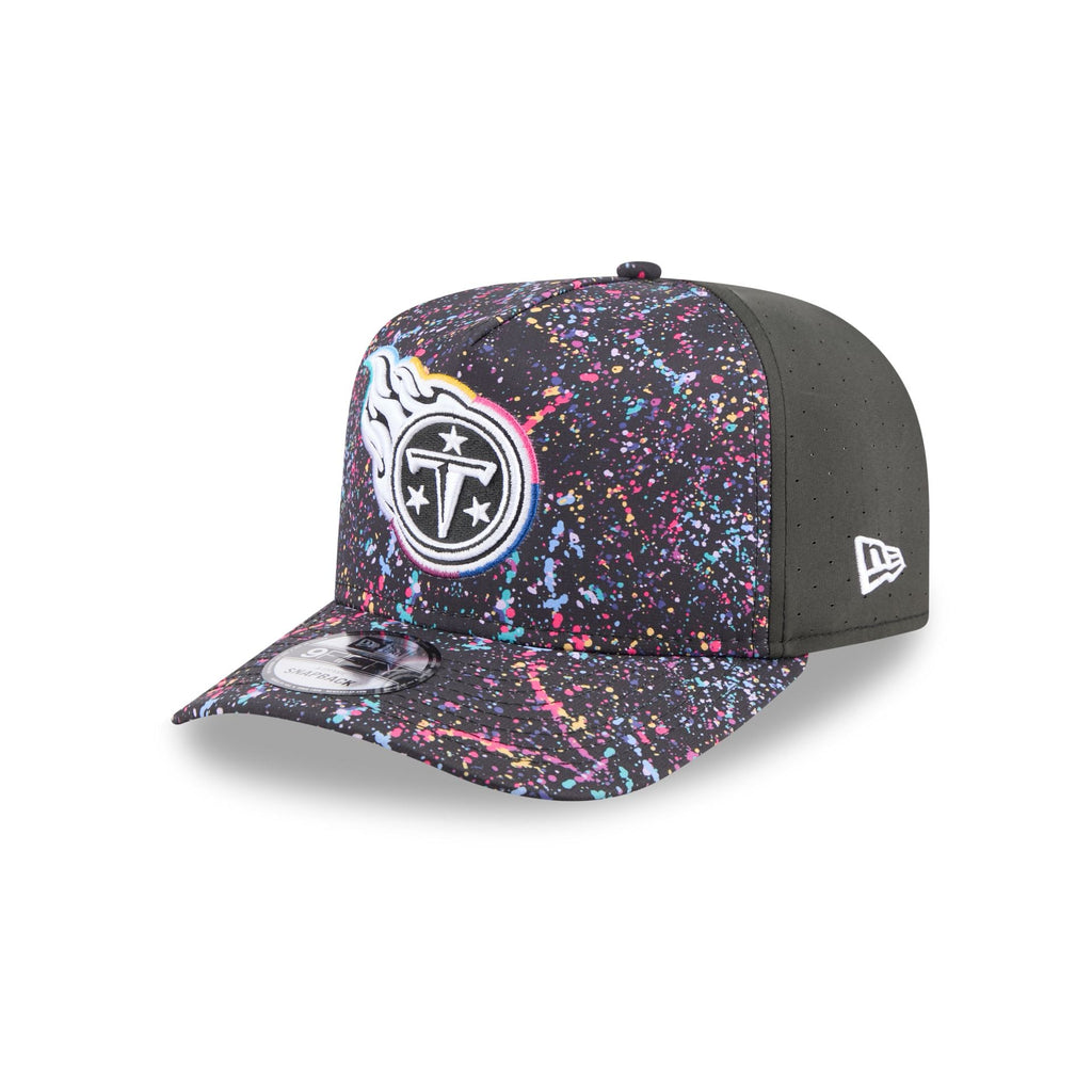 Tennessee Titans 2025 Crucial Catch 9FIFTY A-Frame Snapback Hat