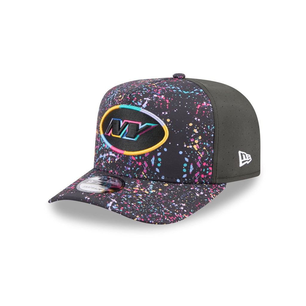 New York Jets 2025 Crucial Catch 9FIFTY A-Frame Snapback Hat