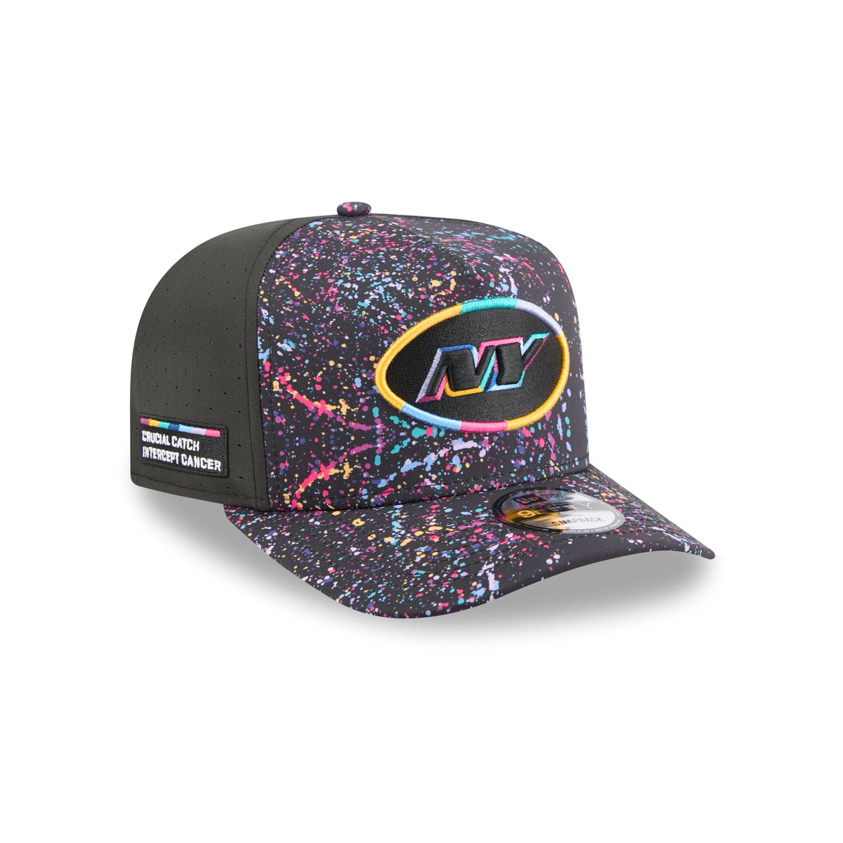 New York Jets 2025 Crucial Catch 9FIFTY A-Frame Snapback Hat