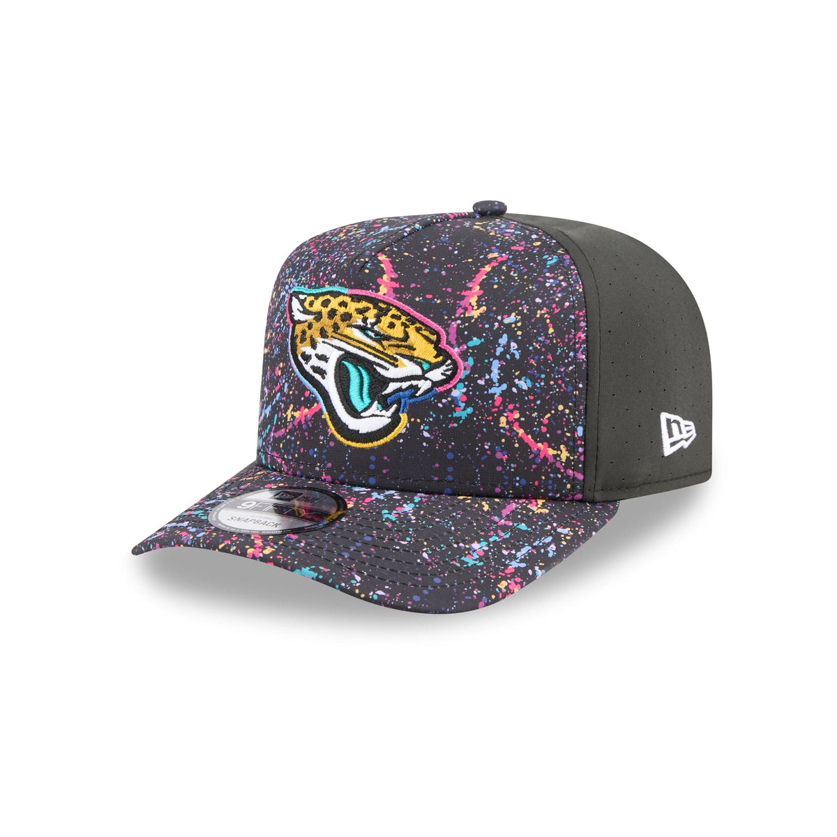 Jacksonville Jaguars 2025 Crucial Catch 9FIFTY A-Frame Snapback Hat
