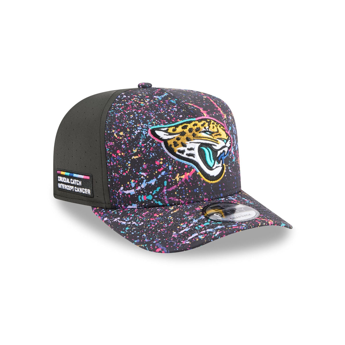 Jacksonville Jaguars 2025 Crucial Catch 9FIFTY A-Frame Snapback Hat