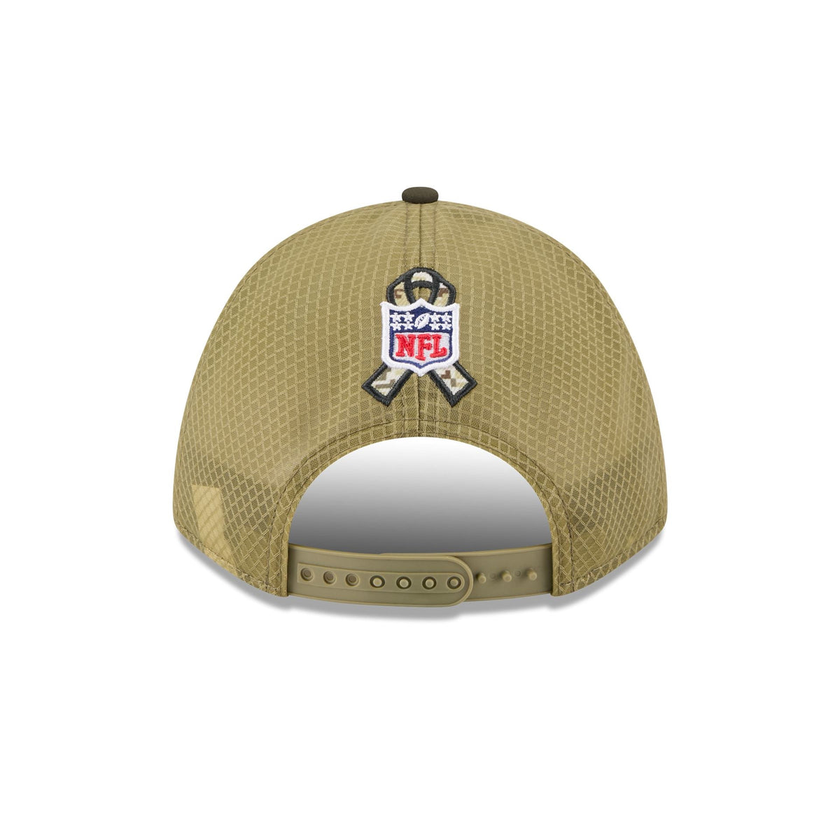 Baltimore Ravens 2025 Salute to Service 9FORTY M-Crown A-Frame Trucker Hat