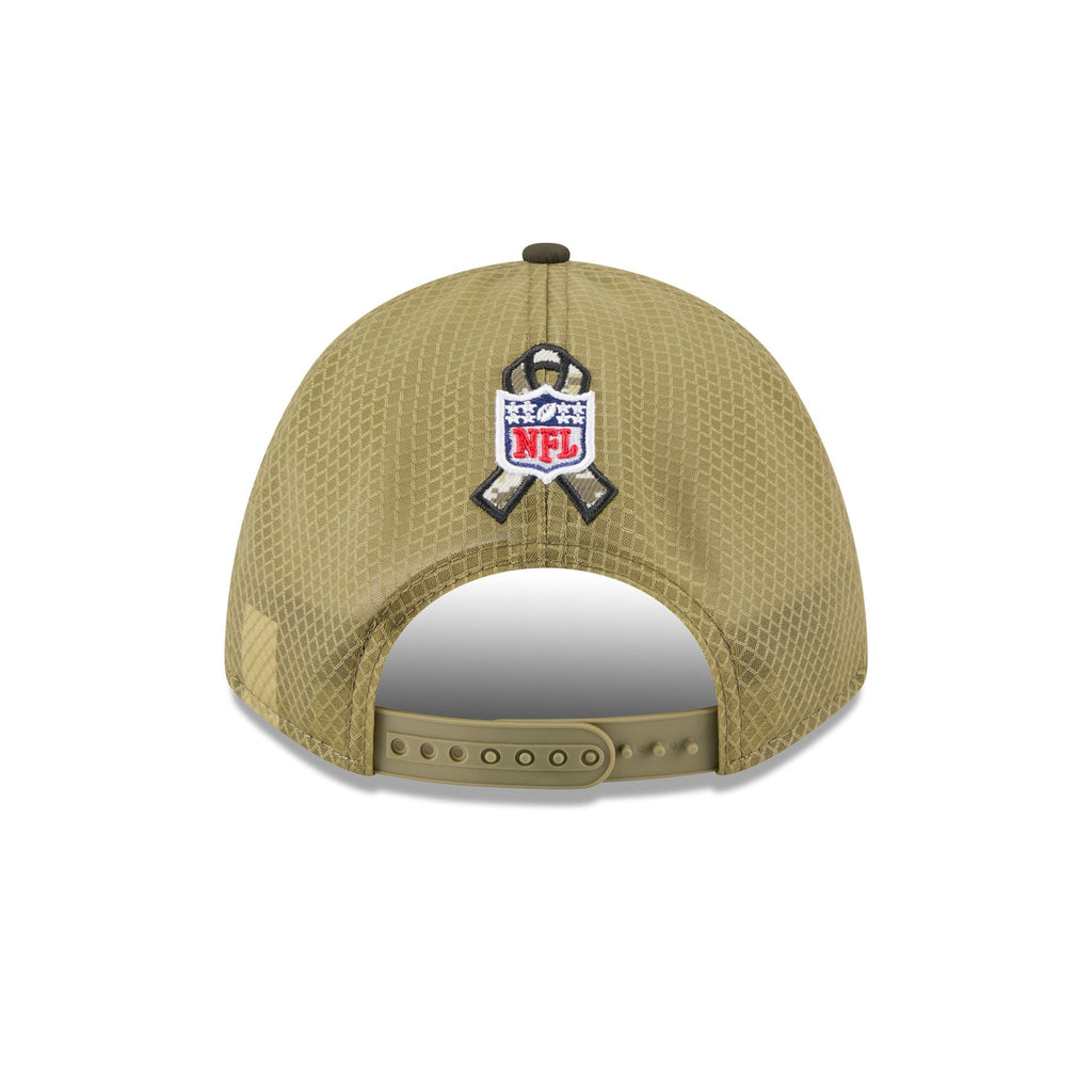 Cincinnati Bengals 2025 Salute to Service 9FORTY M-Crown A-Frame Trucker Hat