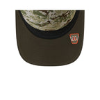 Cincinnati Bengals 2025 Salute to Service 9FORTY M-Crown A-Frame Trucker Hat
