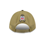 Kansas City Chiefs 2025 Salute to Service 9FORTY M-Crown A-Frame Trucker Hat