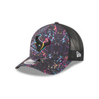 Houston Texans 2025 Crucial Catch 9FORTY M-Crown A-Frame Trucker Hat