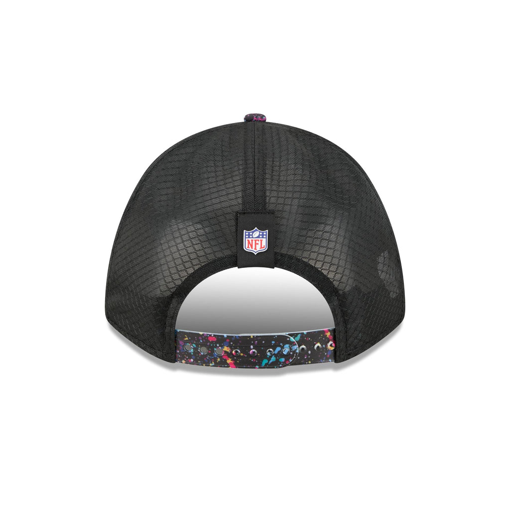 Jacksonville Jaguars 2025 Crucial Catch 9FORTY M-Crown A-Frame Trucker Hat