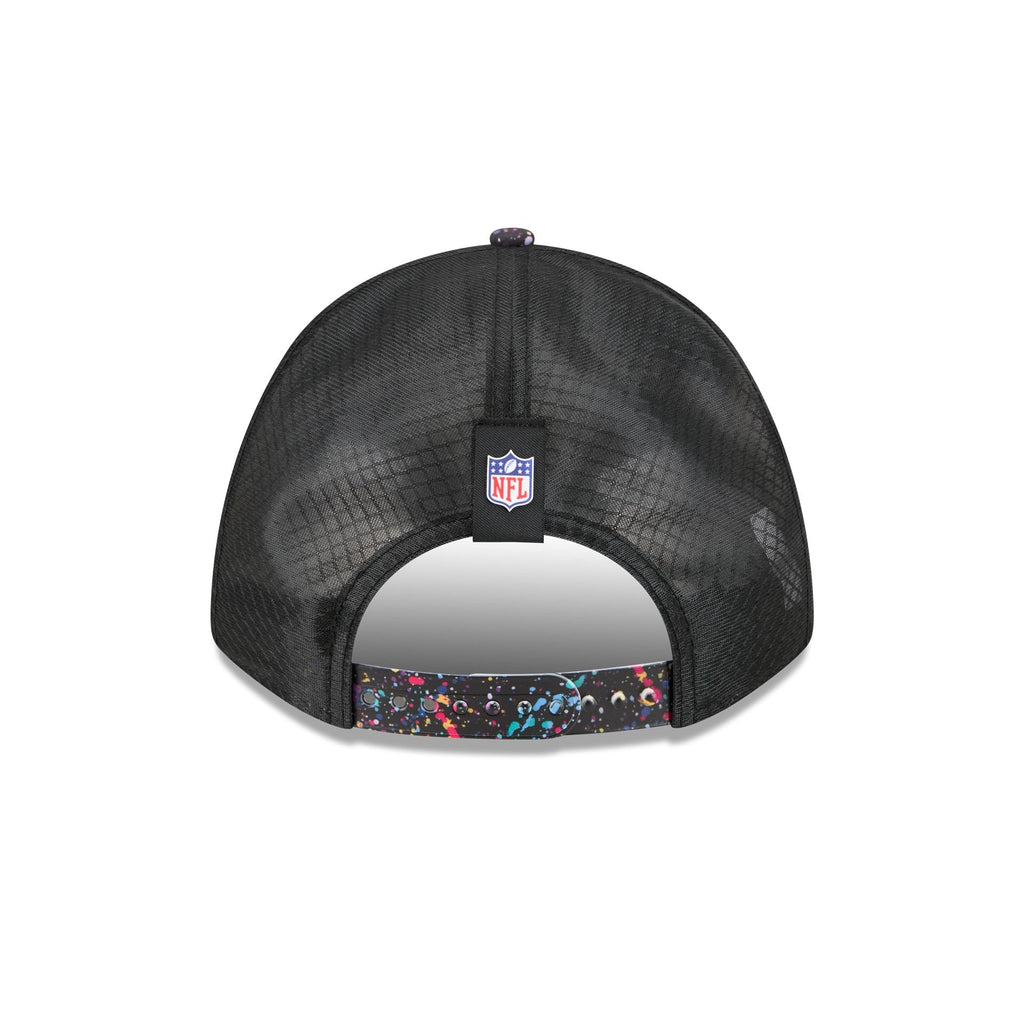 Los Angeles Chargers 2025 Crucial Catch 9FORTY M-Crown A-Frame Trucker Hat