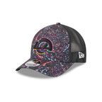 Los Angeles Rams 2025 Crucial Catch 9FORTY M-Crown A-Frame Trucker Hat