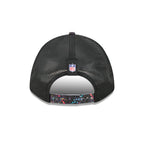 Atlanta Falcons 2025 Crucial Catch 9FORTY M-Crown A-Frame Trucker Hat