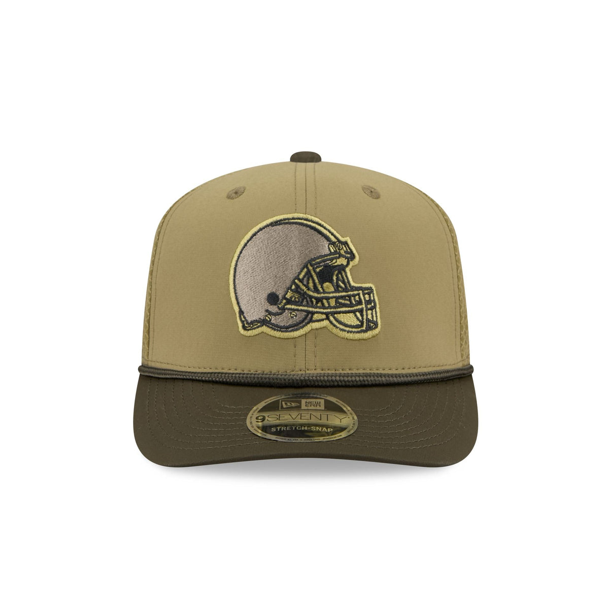 Cleveland Browns 2025 Salute to Service 9SEVENTY Trucker Hat