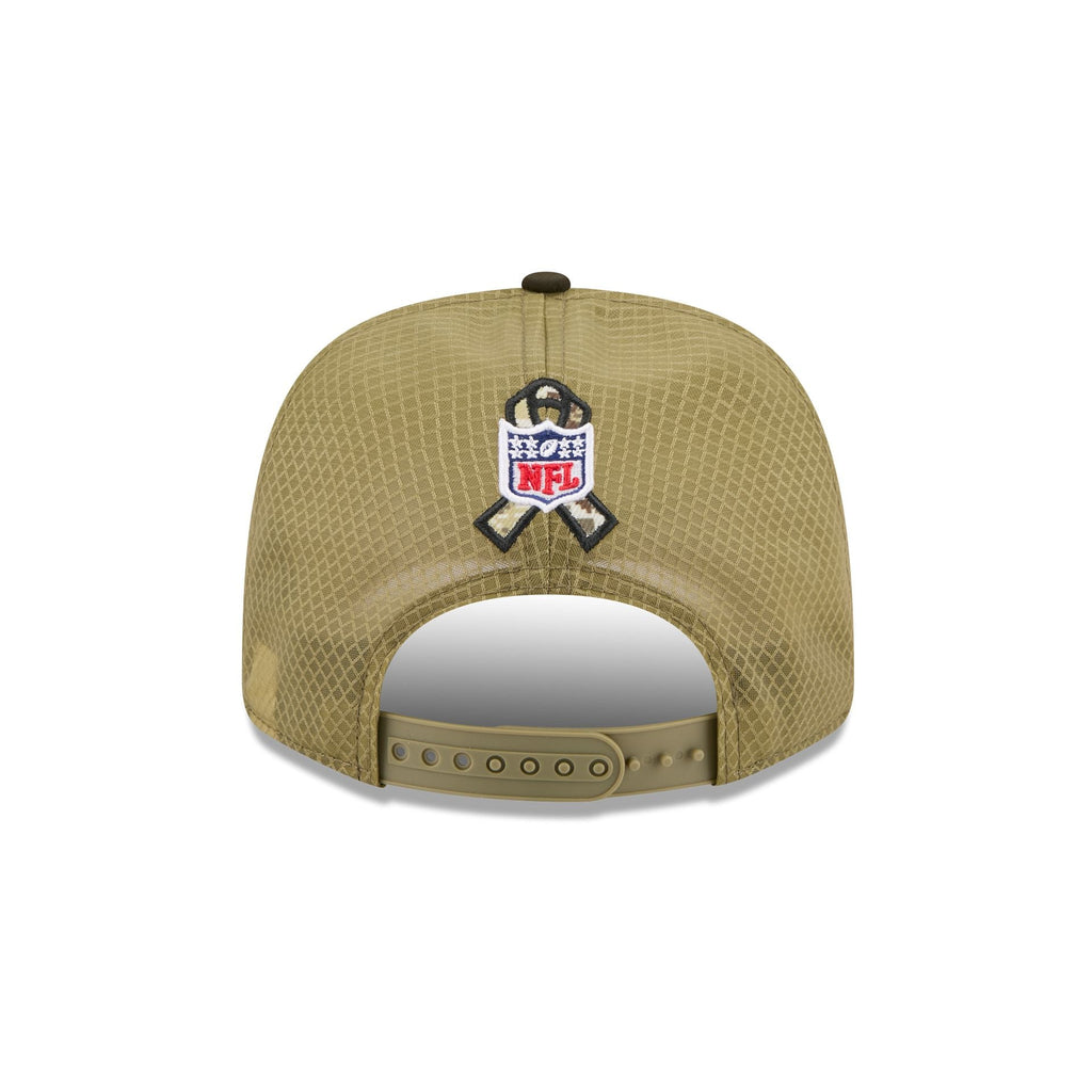 Cleveland Browns 2025 Salute to Service 9SEVENTY Trucker Hat