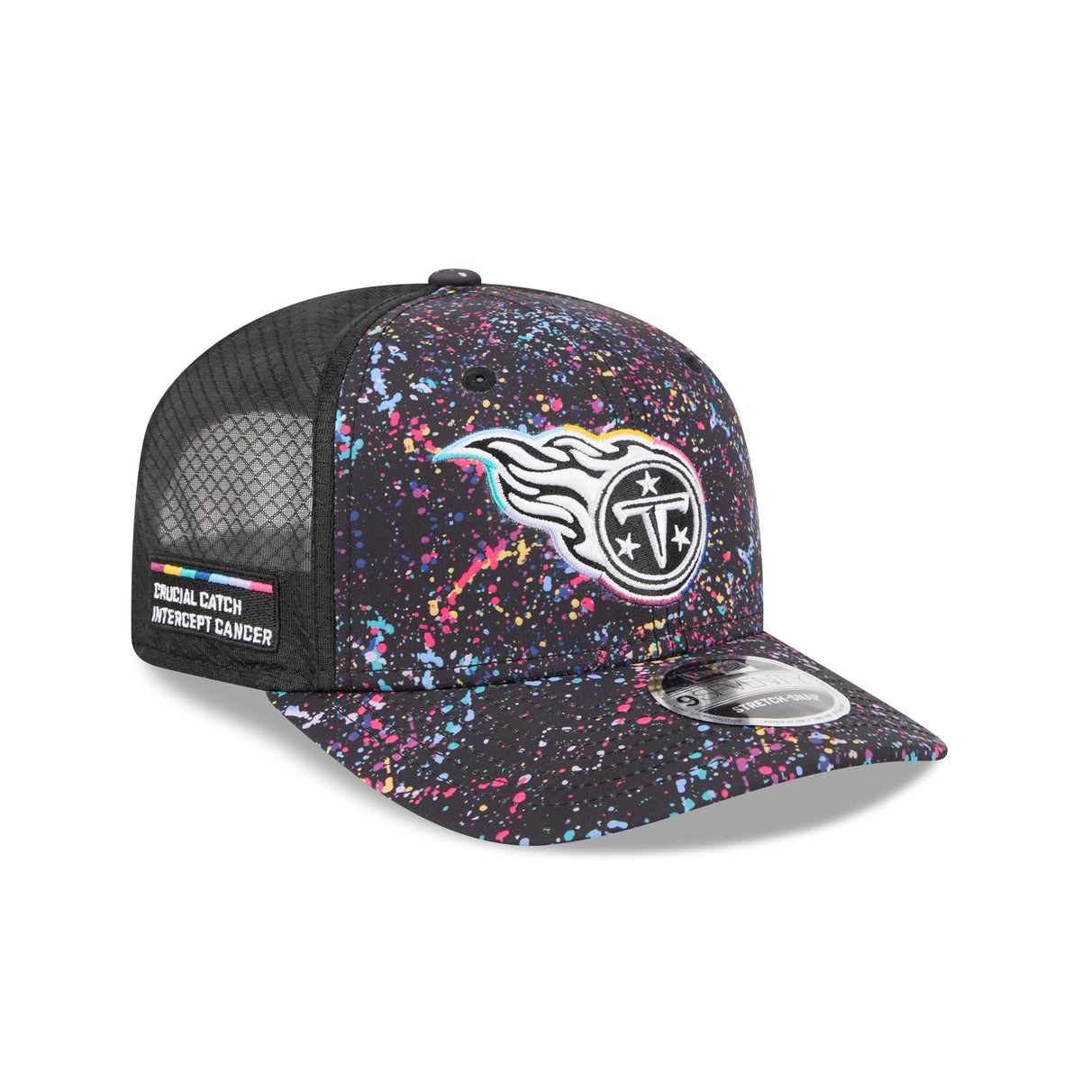 Tennessee Titans 2025 Crucial Catch 9SEVENTY Trucker Hat