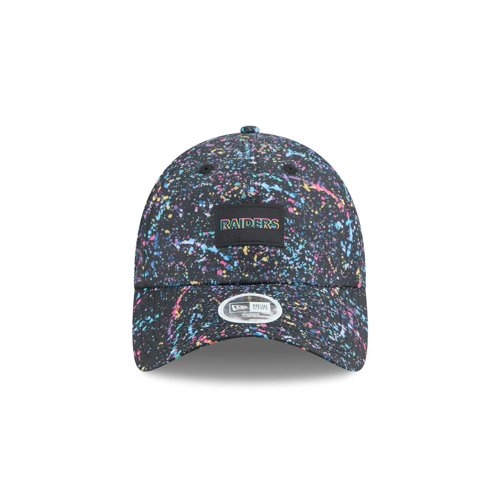 Las Vegas Raiders 2025 Crucial Catch Women's Open Back Ponytail Cap Hat