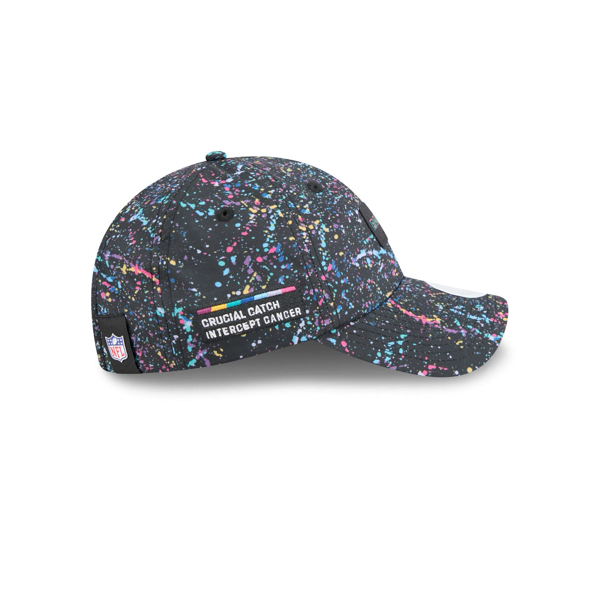 Las Vegas Raiders 2025 Crucial Catch Women's Open Back Ponytail Cap Hat