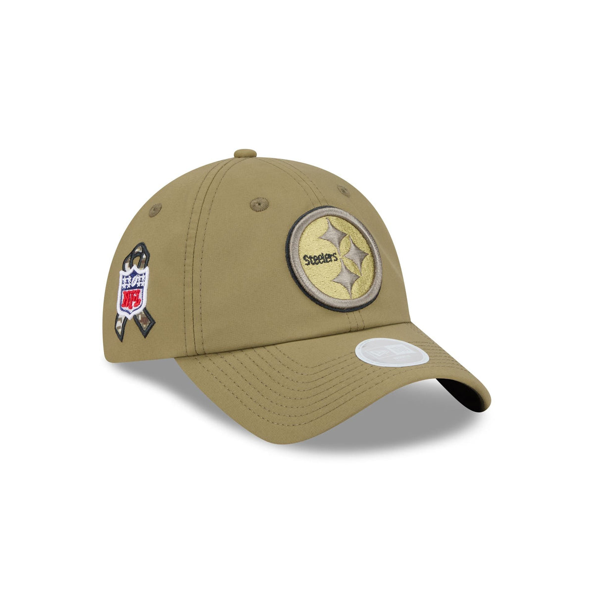 Pittsburgh Steelers 2025 Salute to Service Women's Open Back Ponytail Hat