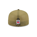 Detroit Lions 2025 Salute to Service 59FIFTY Fitted Hat