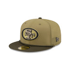 San Francisco 49ers 2025 Salute to Service 59FIFTY Fitted Hat
