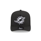 Miami Dolphins GORE-TEX Black 9FIFTY A-Frame Snapback Hat