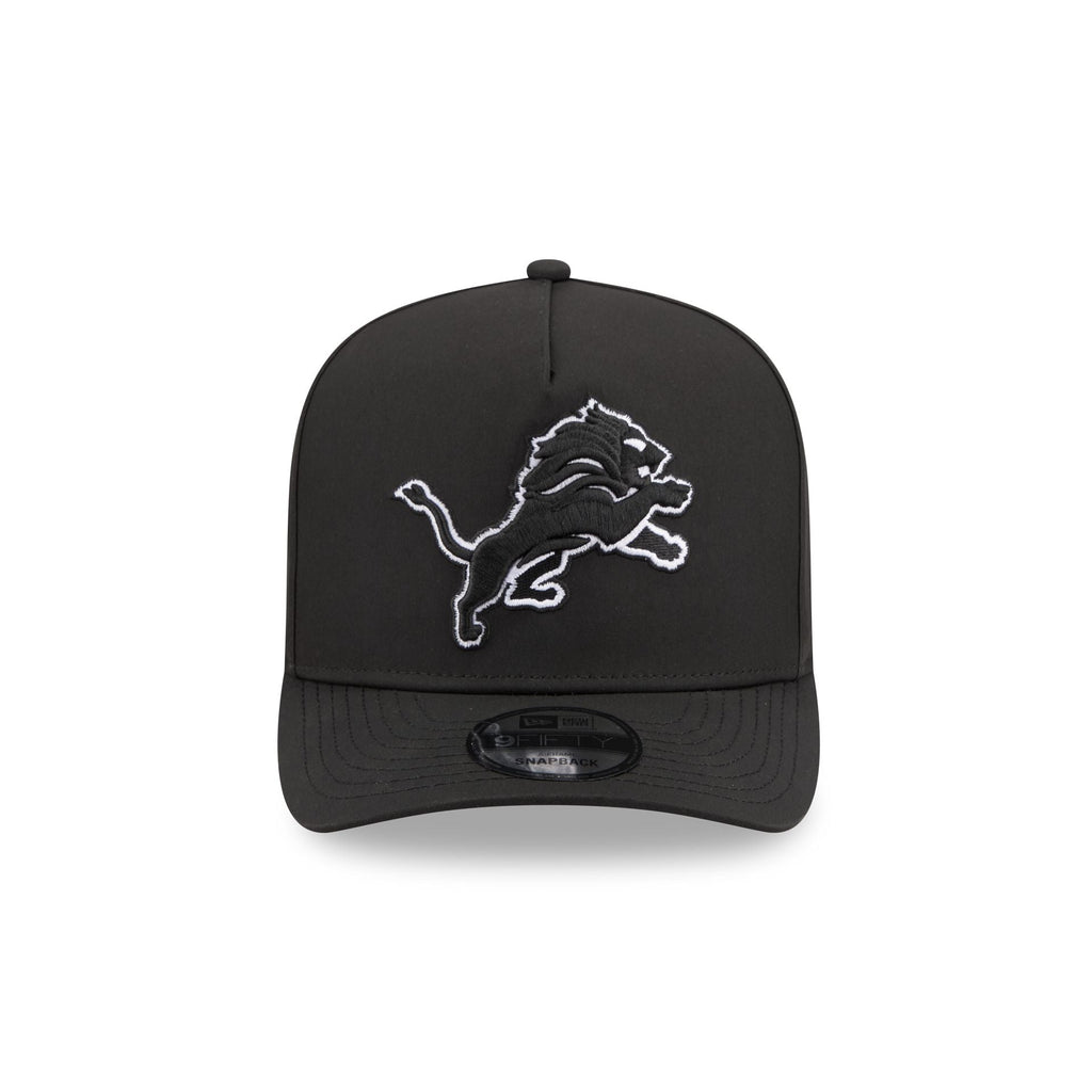 Detroit Lions GORE-TEX Black 9FIFTY A-Frame Snapback Hat