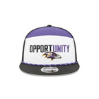 Baltimore Ravens 2025 Inspire Change Split Panel 9FIFTY Snapback Hat