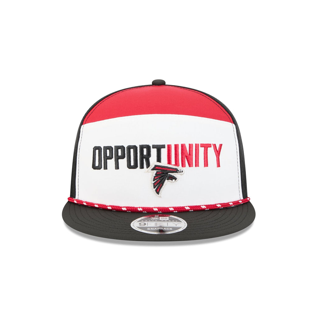 Atlanta Falcons 2025 Inspire Change Split Panel 9FIFTY Snapback Hat