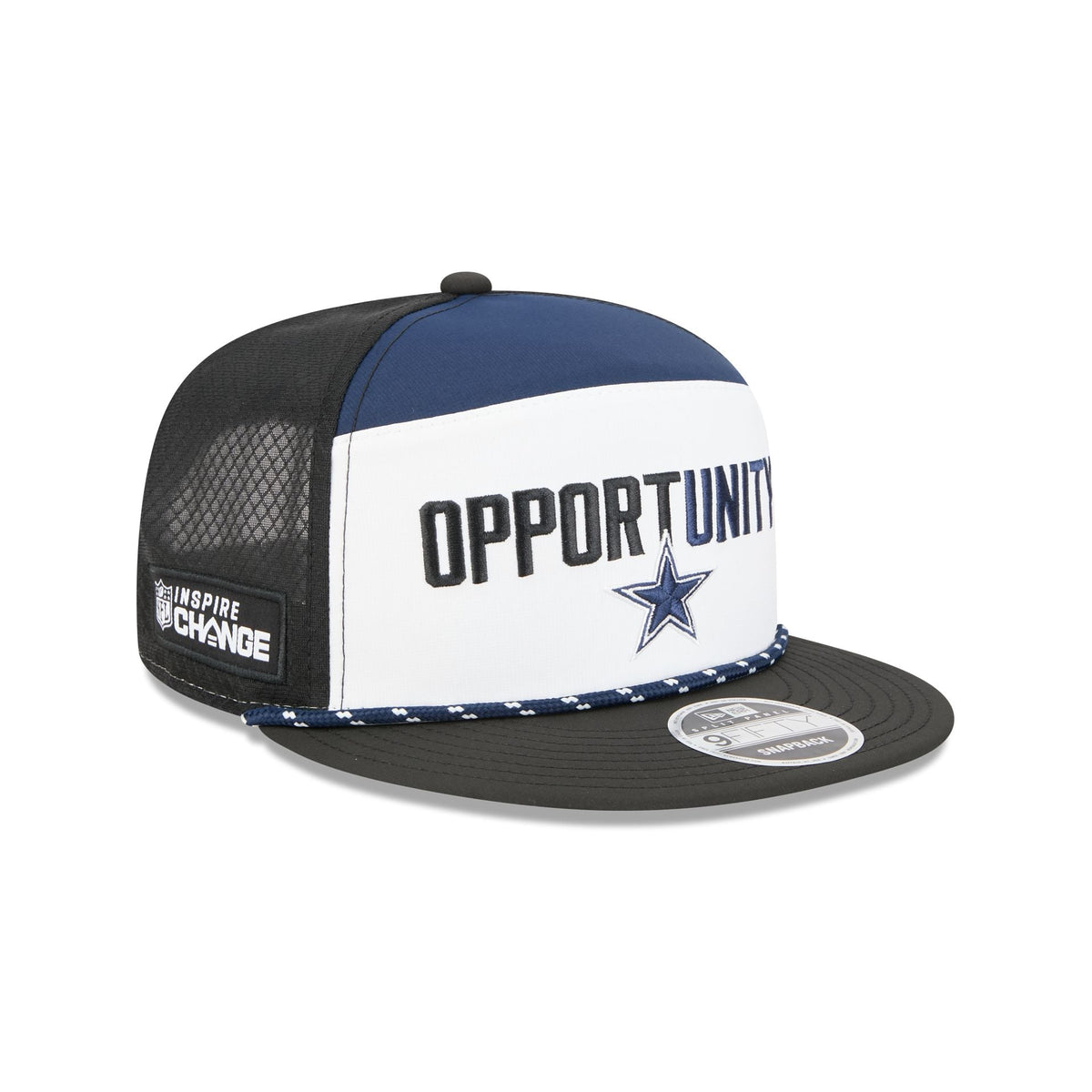 Dallas Cowboys 2025 Inspire Change Split Panel 9FIFTY Snapback Hat