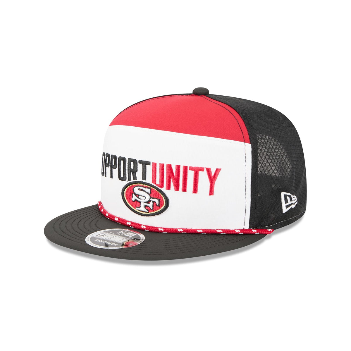 San Francisco 49ers 2025 Inspire Change Split Panel 9FIFTY Snapback Hat