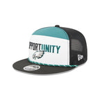 Philadelphia Eagles 2025 Inspire Change Split Panel 9FIFTY Snapback Hat