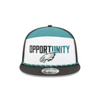 Philadelphia Eagles 2025 Inspire Change Split Panel 9FIFTY Snapback Hat