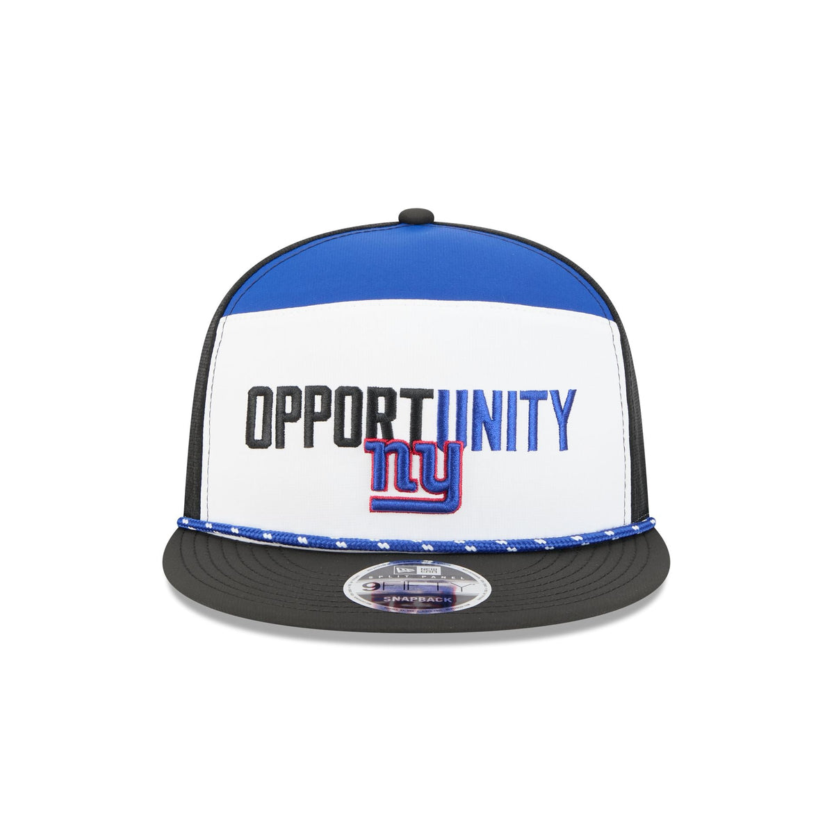 New York Giants 2025 Inspire Change Split Panel 9FIFTY Snapback Hat