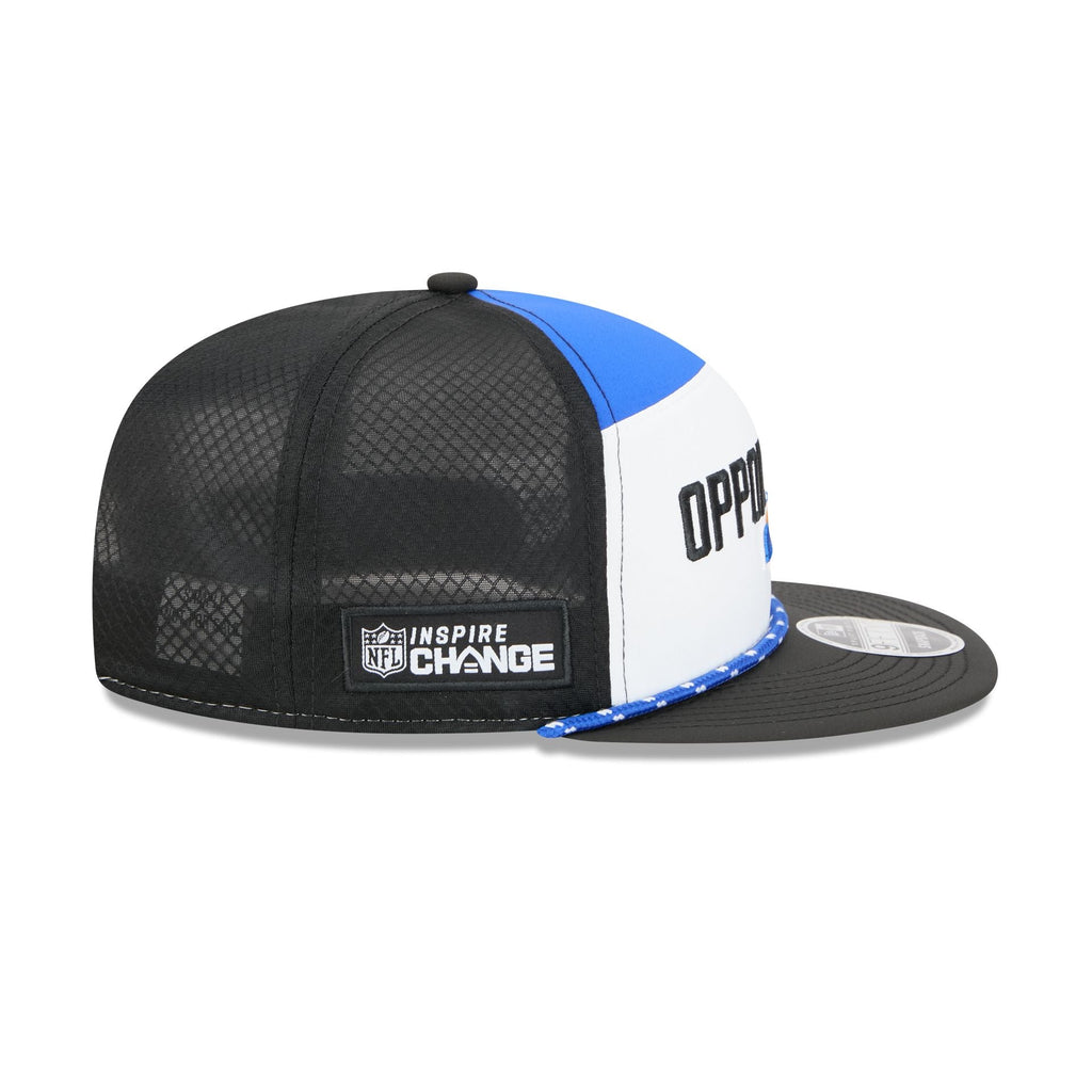 Los Angeles Rams 2025 Inspire Change Split Panel 9FIFTY Snapback Hat
