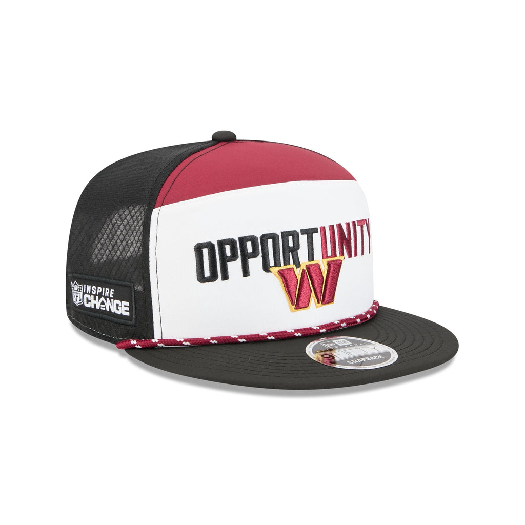 Washington Commanders 2025 Inspire Change Split Panel 9FIFTY Snapback Hat