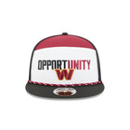 Washington Commanders 2025 Inspire Change Split Panel 9FIFTY Snapback Hat