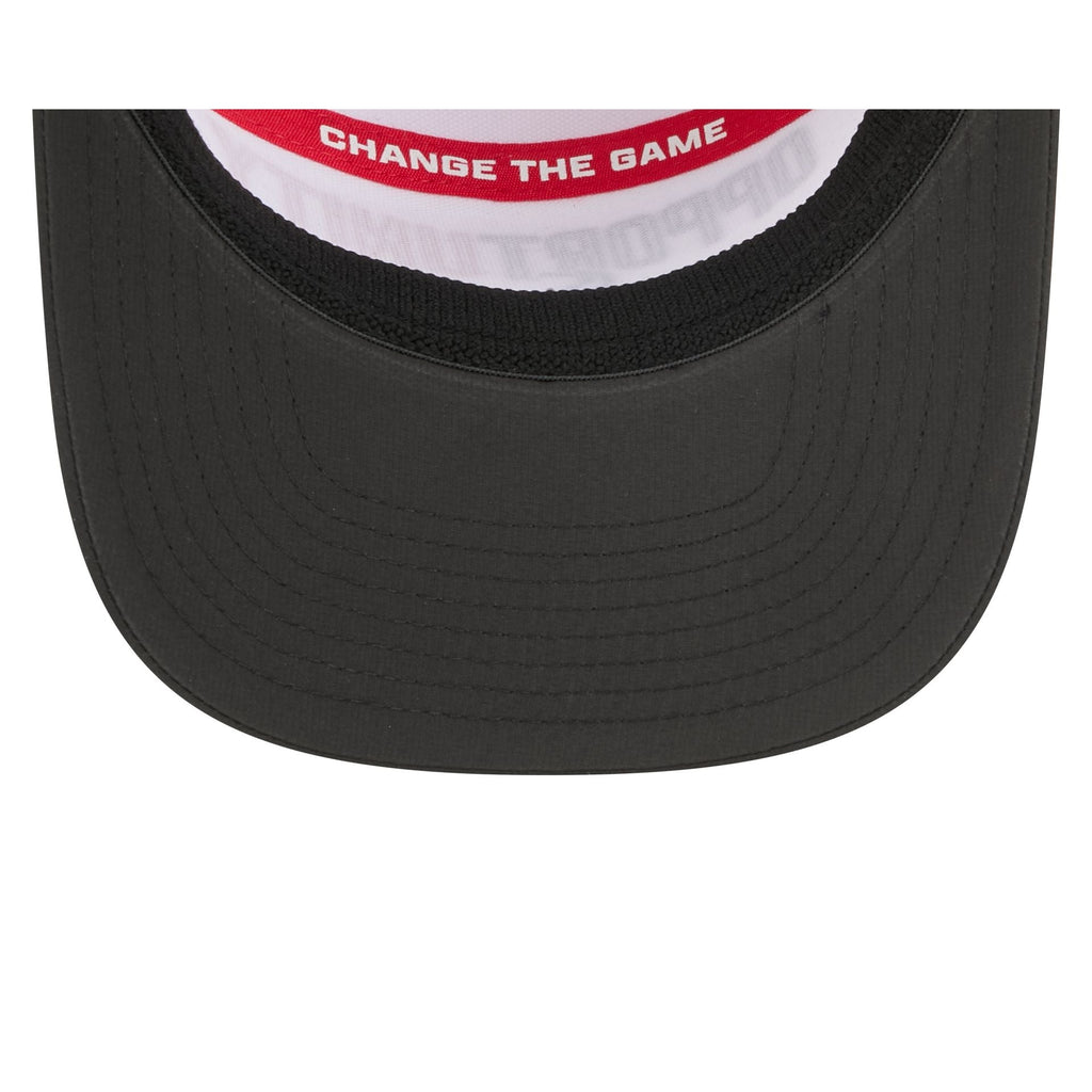 Houston Texans 2025 Inspire Change Split Panel 9SEVENTY Trucker Hat